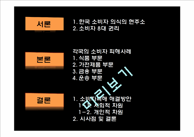 [2000원] 소비자 피해 사례,소비자 8대 권리,한국 소비자 의식,각국의 소비자 피해사례,소비자피해 해결방안.pptx